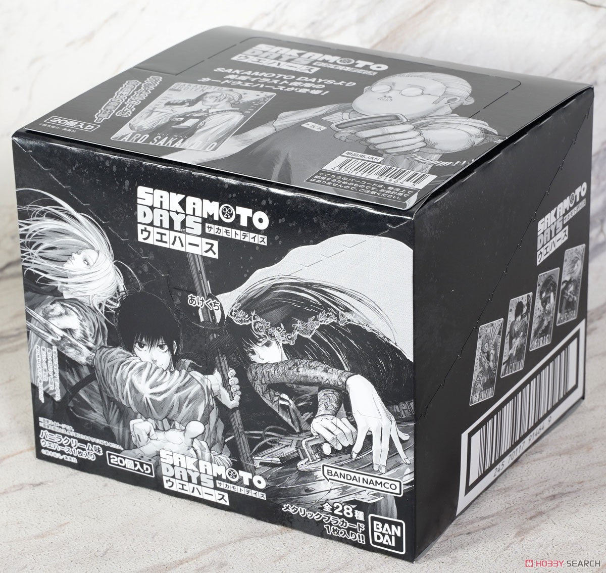 20 pack display box - Bandai Sakamoto Days Card & Wafer - THT 30-8-2025
