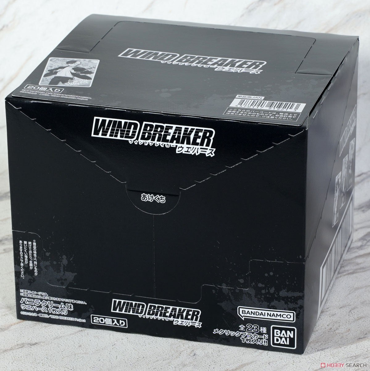 20 pack display box - Bandai Wind Breaker Card & Wafer - THT 31-7-2025