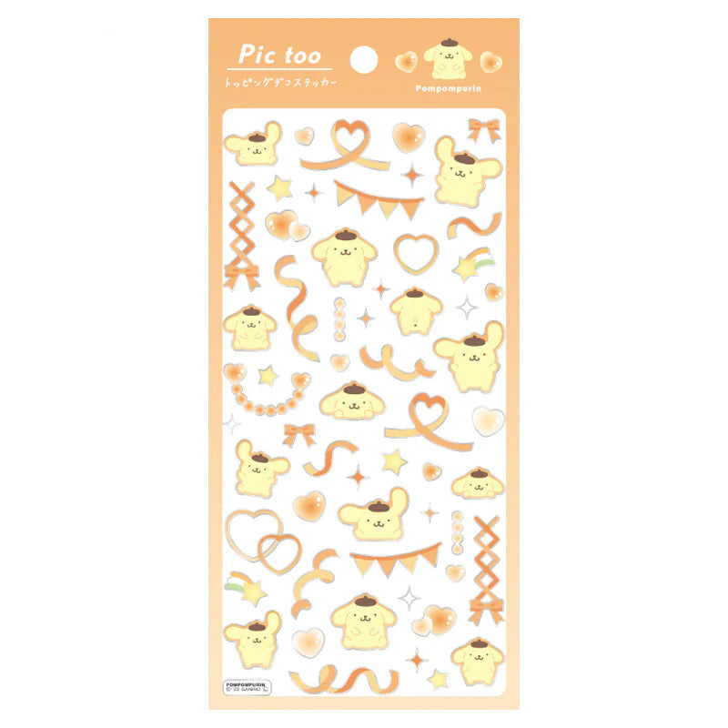 Sanrio Party Collection Stickervel - Pompompurin