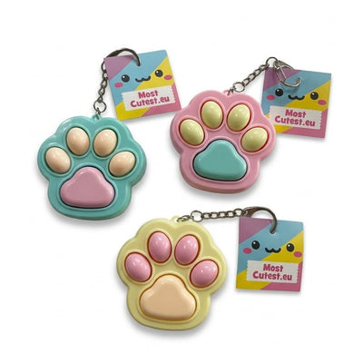 Paw Clicker Keychain - Kies je kleur