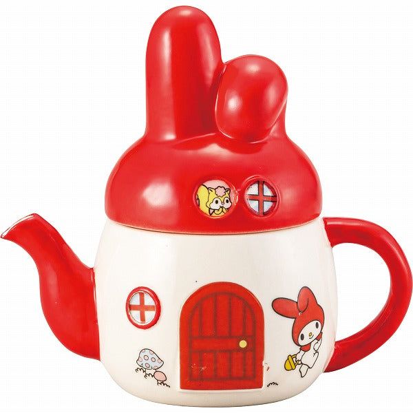 Sanrio My Melody Teapot - Red Mushroom House