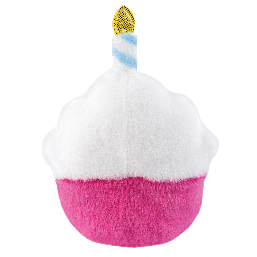 Sparkle Birthday Cupcake Palm Pal Plush - 13 cm