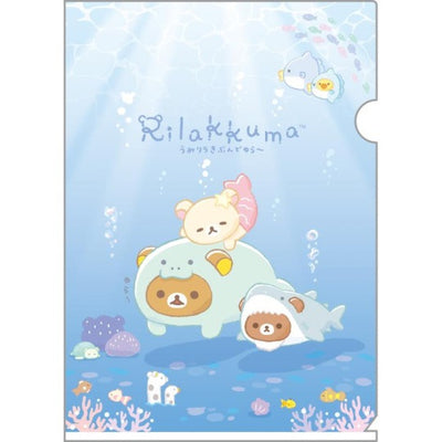 A4 Insteekmap - Rilakkuma Ocean Relax Mood - Underwater