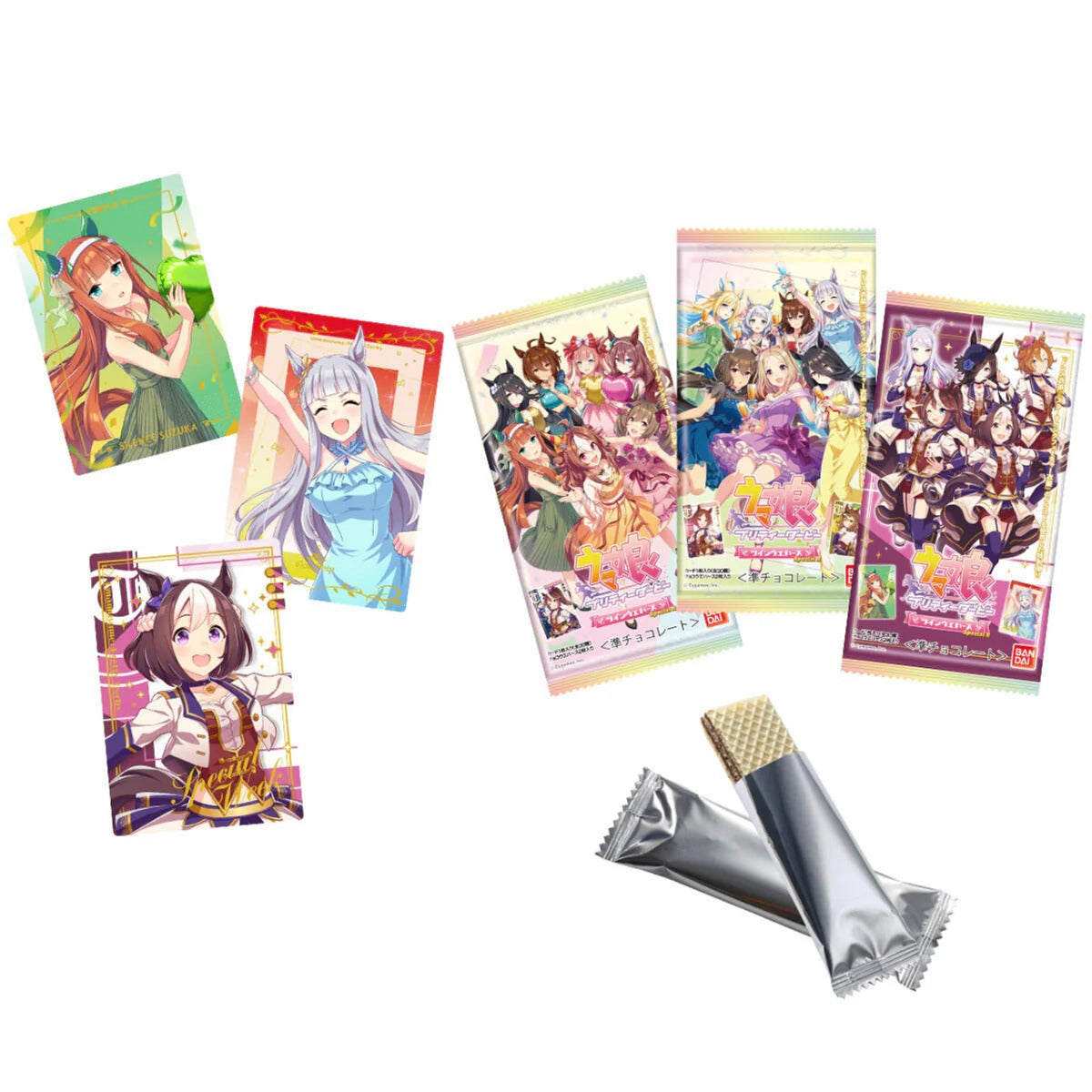 20 pack Display box - Bandai Uma Musume Pretty Derby Card Twin Wafer vol.2 THT 30-6-2025