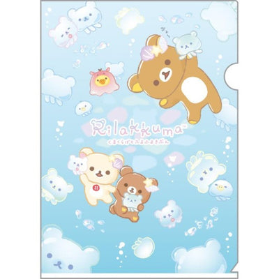 A4 Insteekmap - Rilakkuma Ocean Relax Mood - Jellyfish