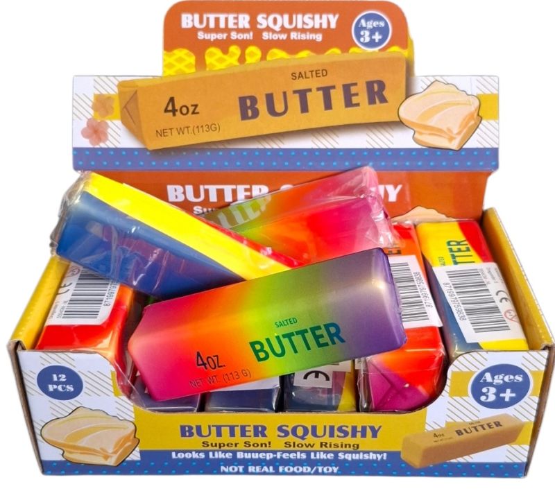 Squishy Rainbow Surprise Color Butter Medium - Slow Rising - 13,5 CM - 1 PCS