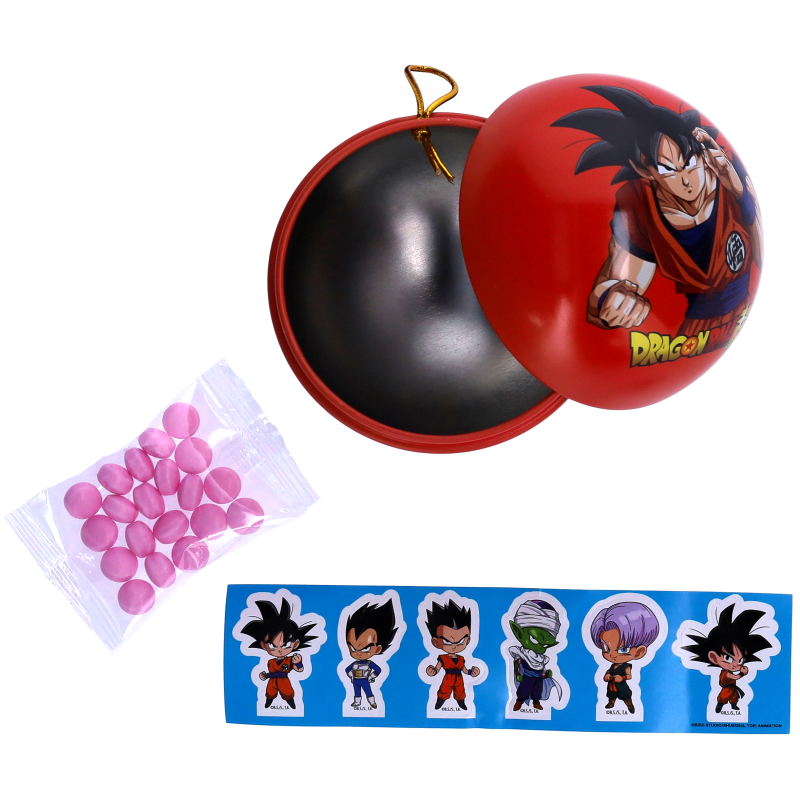Dragon Ball Z Kerstbal met snoepjes - 1 pcs Random design