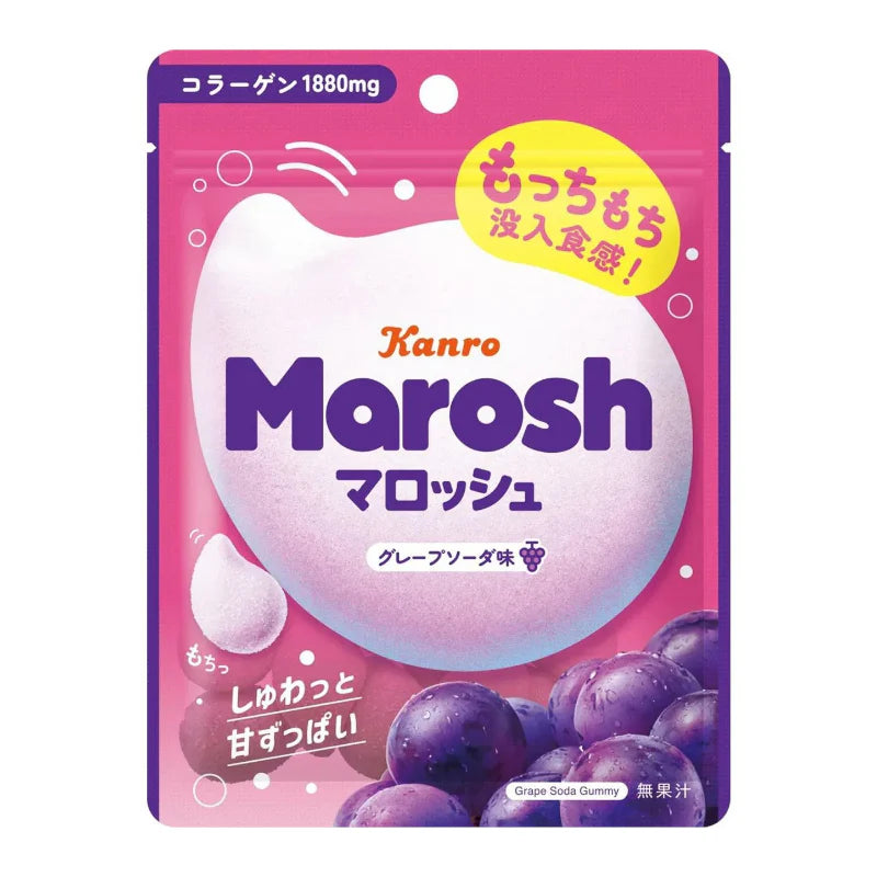 Kanro Marosh Grape Soda Gummy