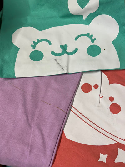 Kawaii Garage/Faulty Sale 🧡👑 FAULTY katoenen shopper 1 pcs (#63)