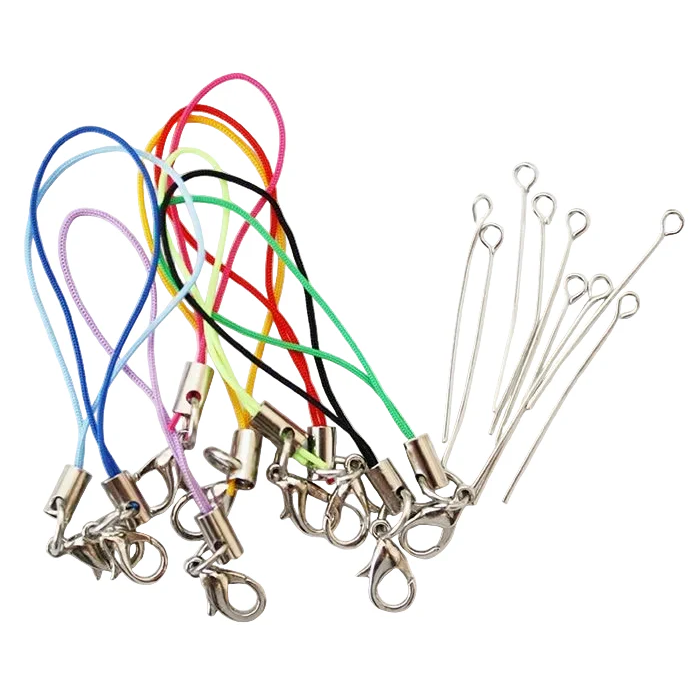 DIY Charms pakketje - 10 x haakjes + hangers