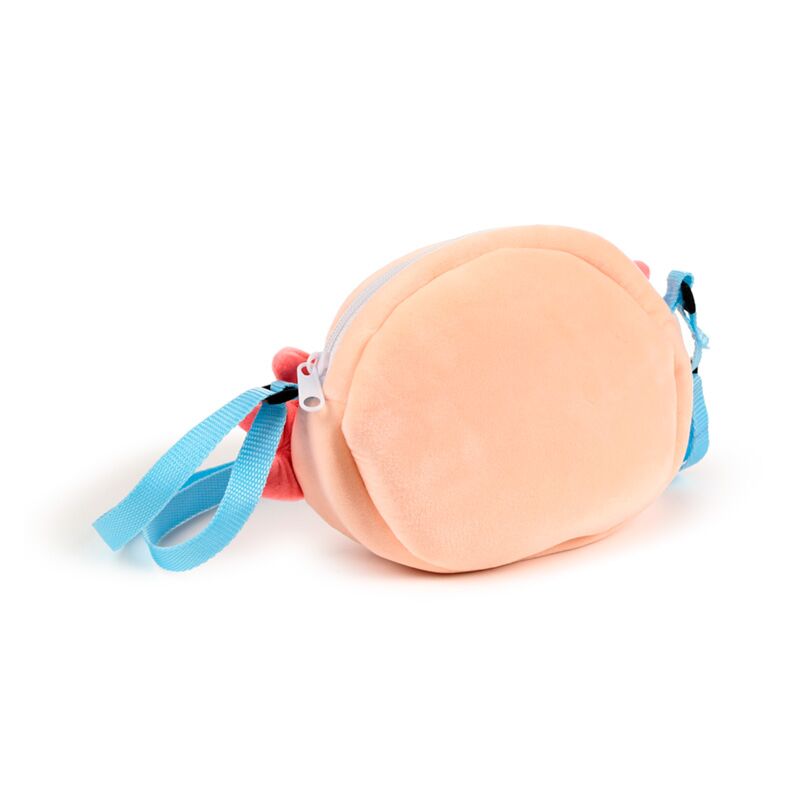 Adoramals Plush Crossbody Shoulder Bag - Axolotl