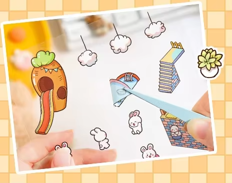 Stickerpincet Set - 2 stuks (verrassingskleur)