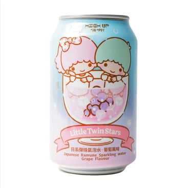 Sanrio Characters Japanese Sparkling Water - Grape Sanrio drink