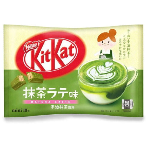KitKat Mini Matcha Latte - Zak 10 Stuks THT 31-12-2025