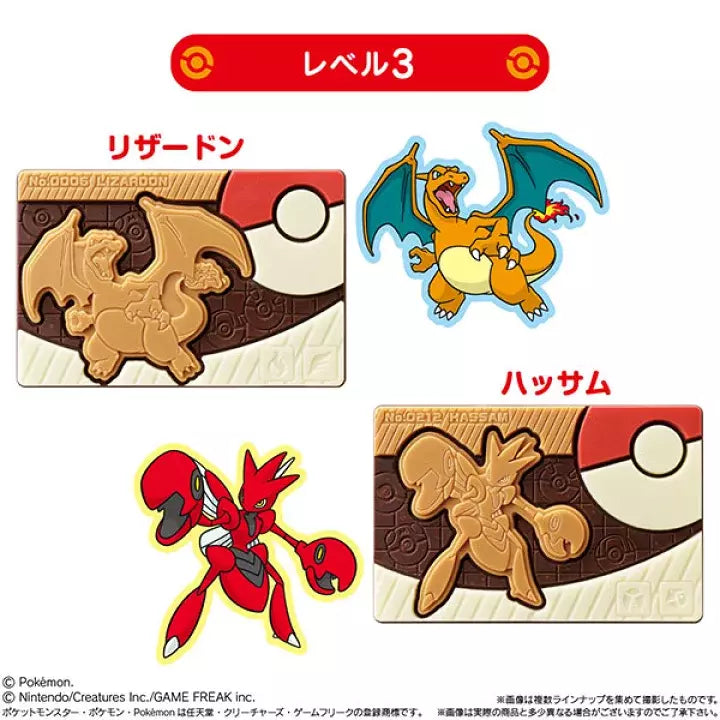 Pokémon Characters Charapaki - Chocolate Bar