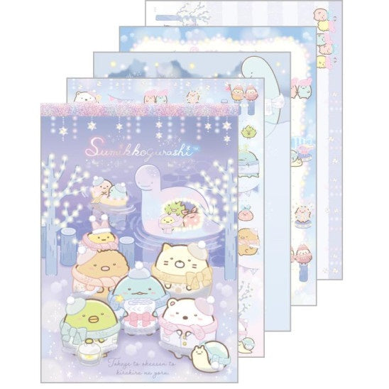 Memoblok groot - Sumikkogurashi A Sparkling Night - Tokage & Friends
