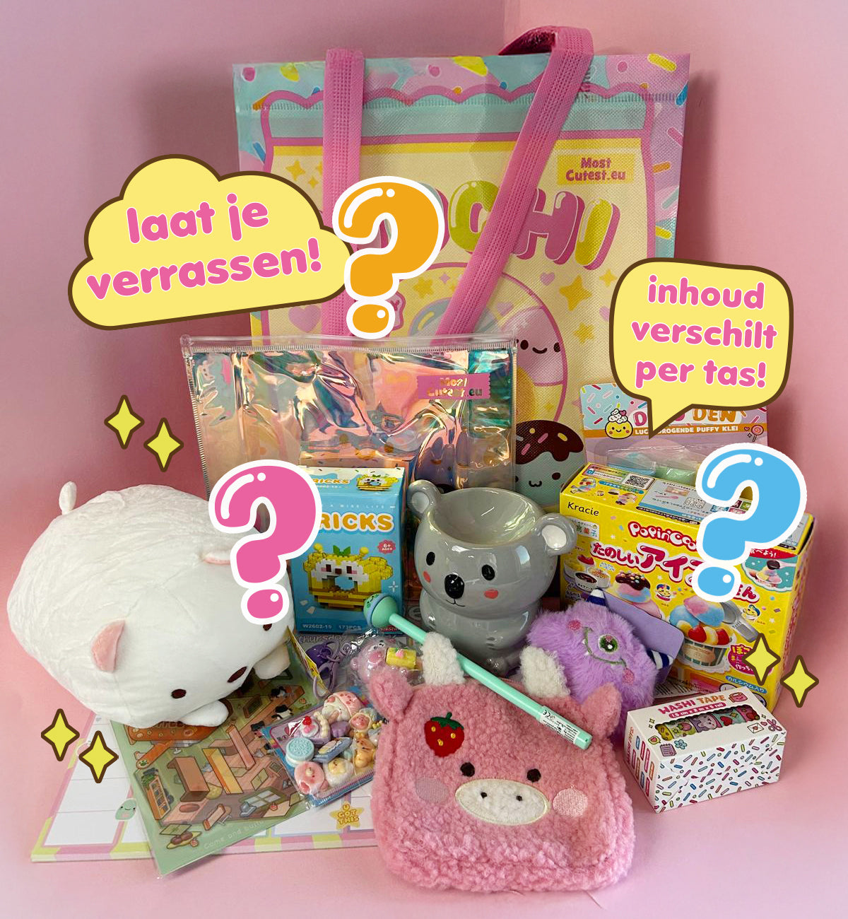 Kies je Japanse Kawaii Surprisebag 🎁🍓 - 30+% Voordeel!