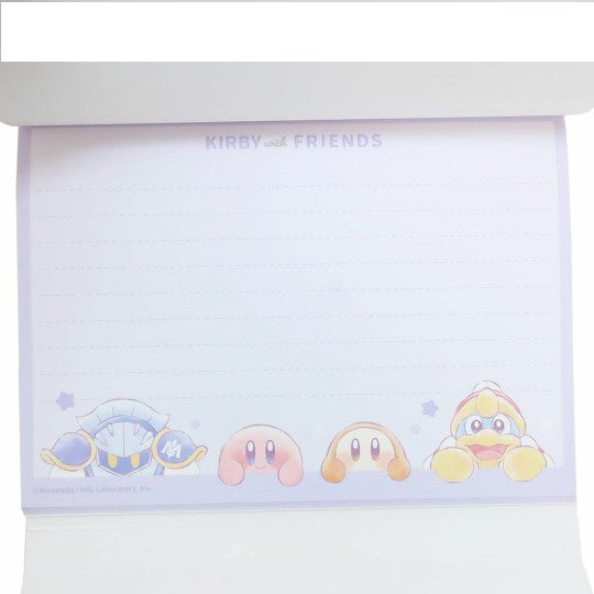 Bloc-notes A6 - Kirby et Waddle Dee - Amis
