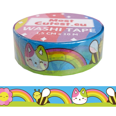 Washi Tape - Rainbow Bee