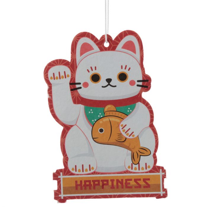 Vlekjes - Luchtverfrisser Maneki Neko - Jasmine