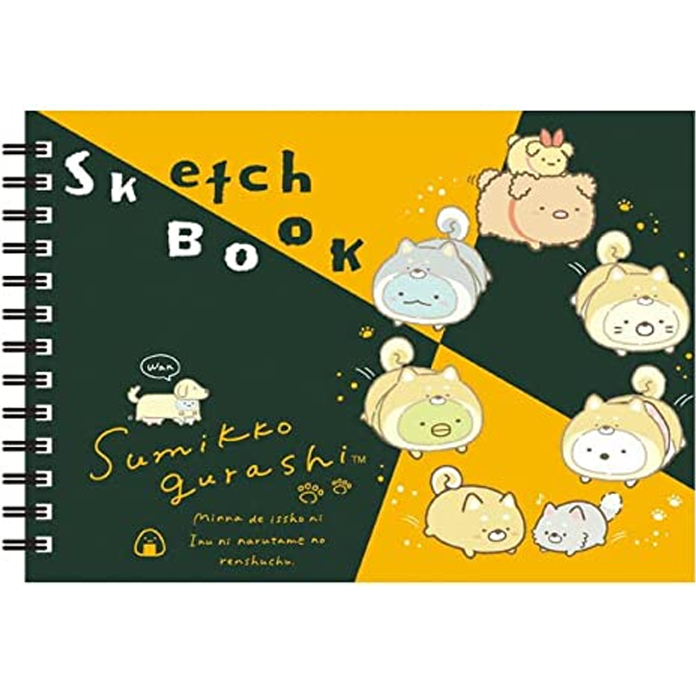 Sketchbook San-X Sumikkogurashi - Shiba Inu