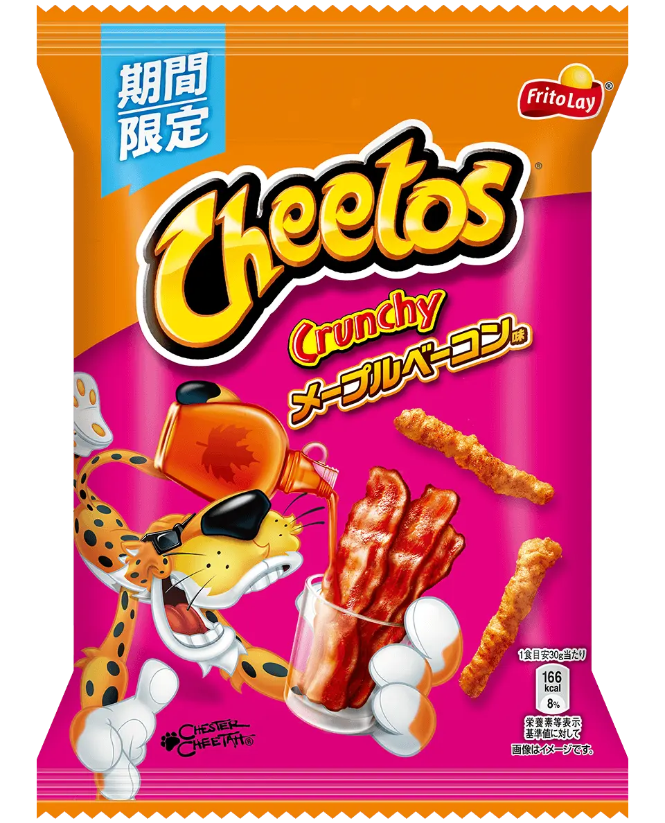 Japan Cheetos Maple & Bacon