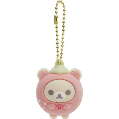 Korilakkuma Keychain - Full of Strawberry Day - Korilakkuma