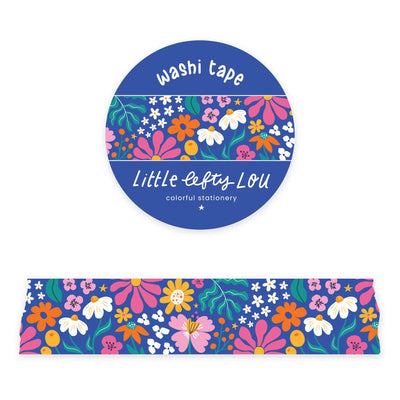 Washi Tape - Blue Floral Breed