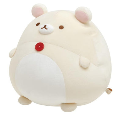 San-X Large Round Belly Plush - Rilakkuma - Korilakkuma