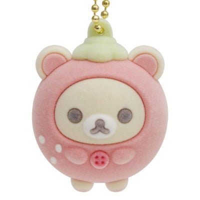 Korilakkuma Keychain - Full of Strawberry Day - Korilakkuma