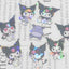 Stickerset Holografisch - Sanrio Characters - Kuromi