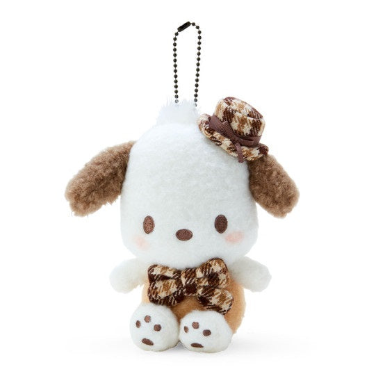 Keychain Sanrio Preppy Plush - Pochacco