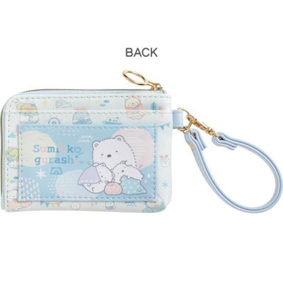 Sumikko Gurashi Pass Case with Strap - Shirokuma's Hometown Theme