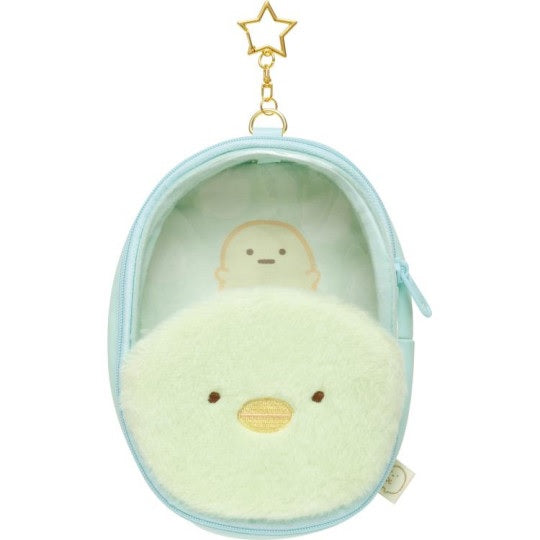 Sumikko Gurashi Plush Pouch - Love Series - Tonkatsu