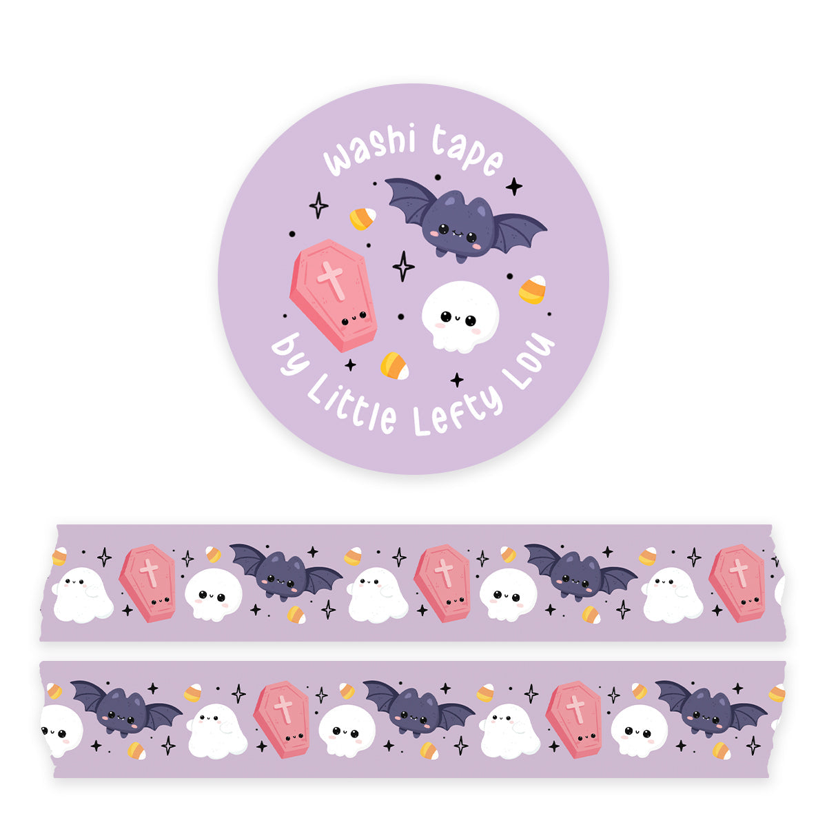 Washi Tape - Halloween Purple