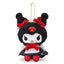 Keychain Sanrio Plush - Kuromi - Retro Red