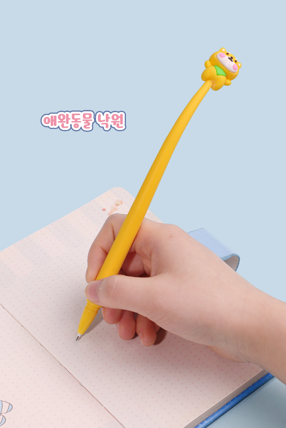 Wobbly Silicone Gel Pen - Animal