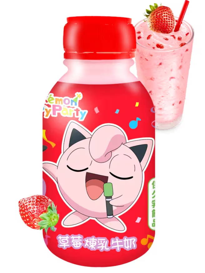 Pokémon Strawberry Juice - Jigglypuff