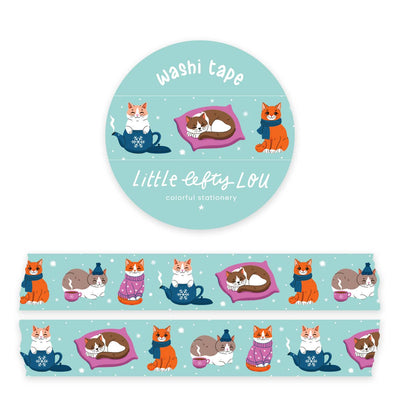 Washi Tape - Winter Cats