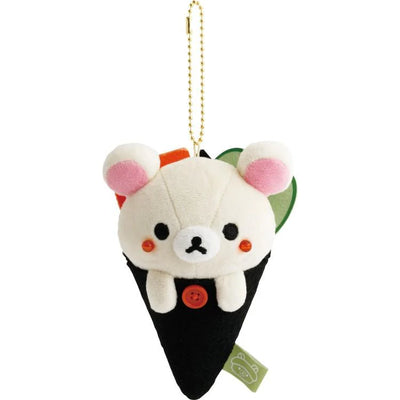 Korilakkuma Plushie Keychain - Anytime Sushi - Temaki