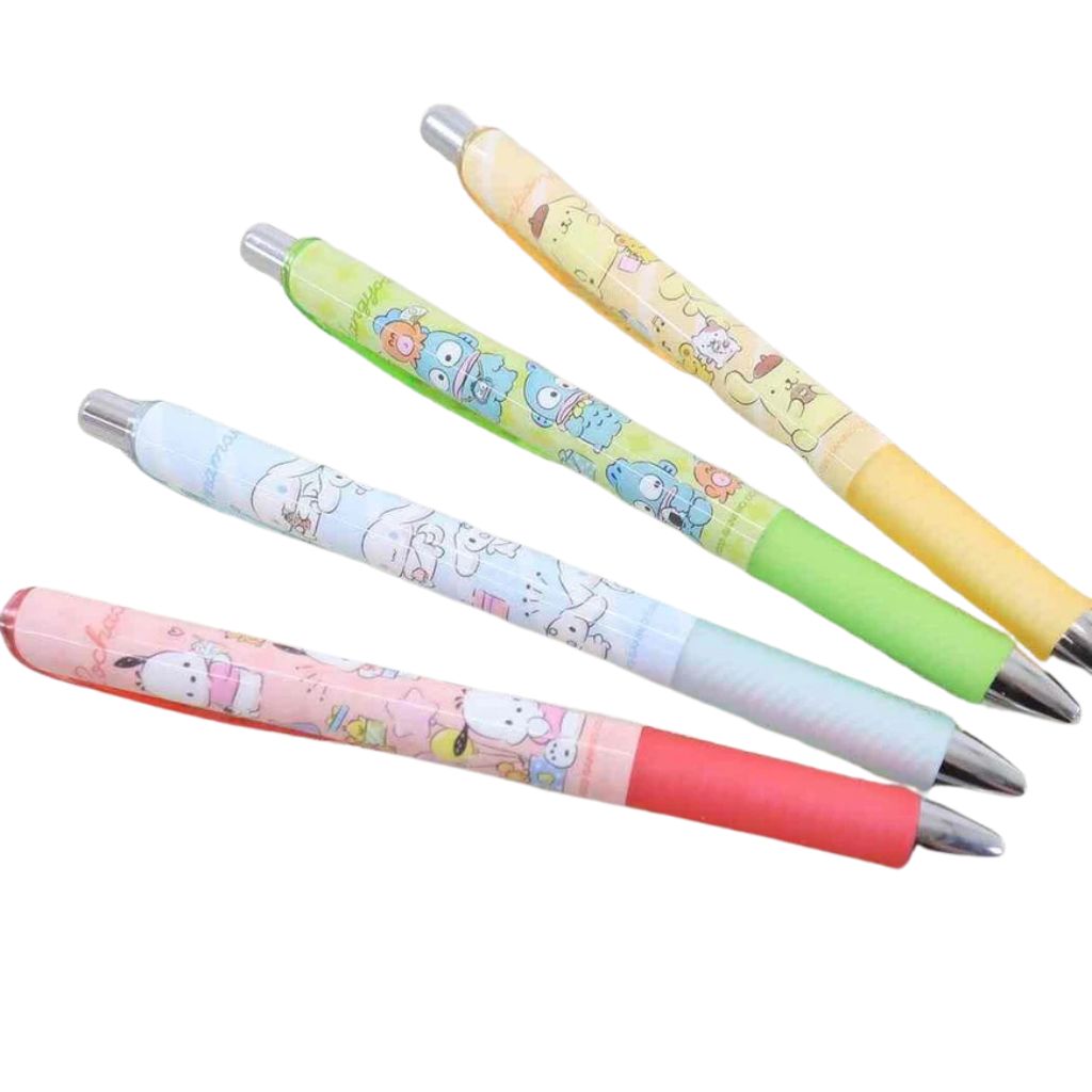 Sanrio Characters Gelpen Set - 4 pcs/colours - Groen thema