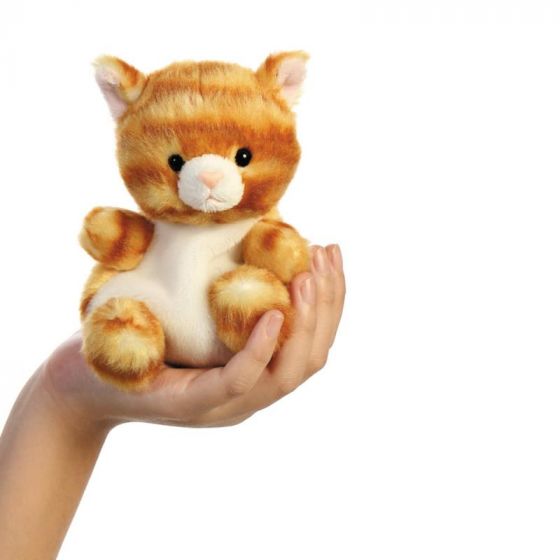 Meow Kitty Rode Kater Palm Pal Plush - 13 cm