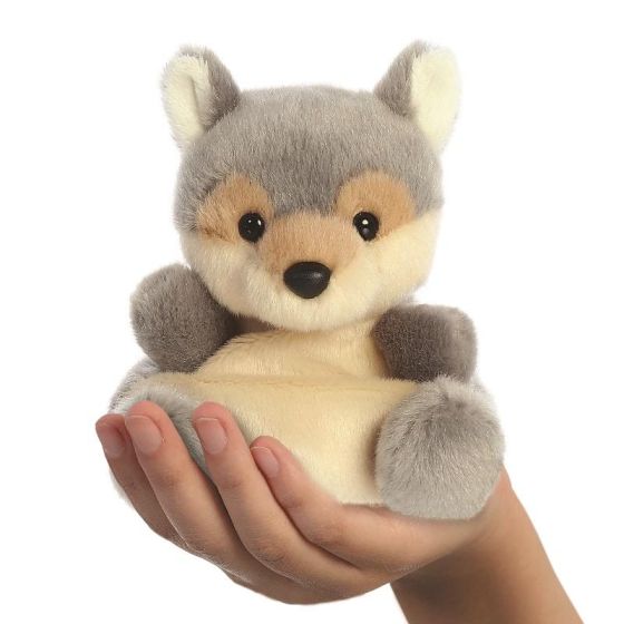 Lucian Wolf Palm Pal Plush - 13 cm