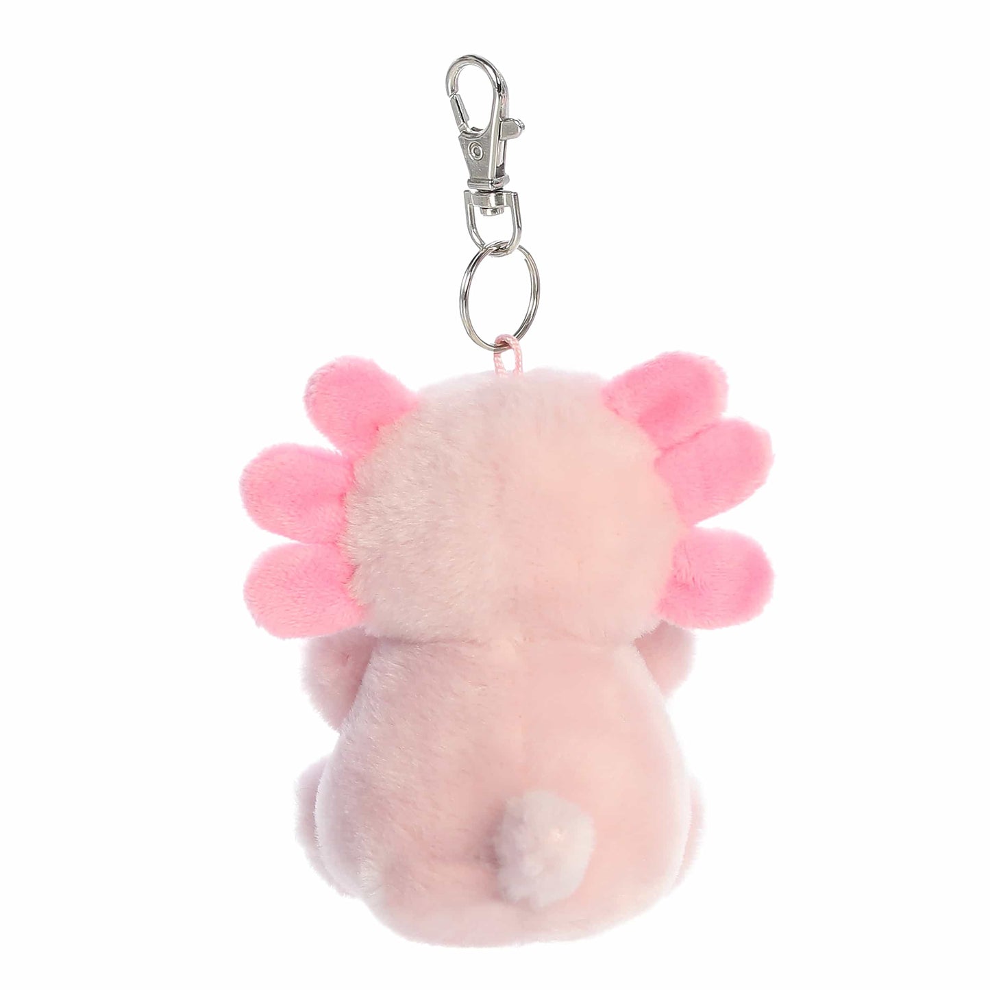 Axolotl Palm Pal Clip-On Keychain - 10 cm