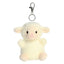 Woolly Lamb Palm Pal Clip-On Keychain - 10 cm