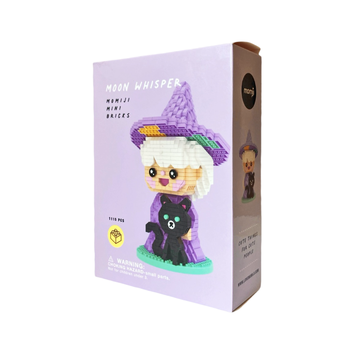 Momiji Mini Bricks - Build your own Momiji Doll - Moon Whisper