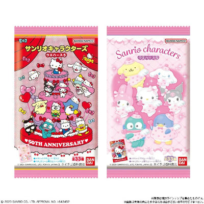 Sanrio Characters Wafer + Collectible Card 50th Anniversary