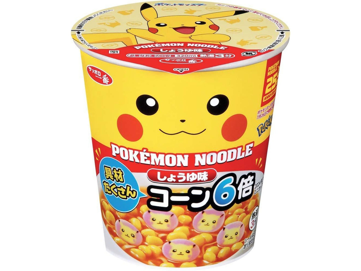 Pokémon Noodles - Shoyu Flavour THT 1-8-2025