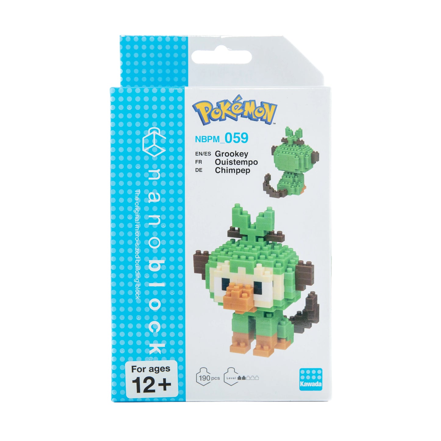 Pokémon Nanoblock - Build your own Pokémon - Grookey