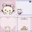 Korilakkuma Memoblok Vierkant - Little Devil Feeling - Pink